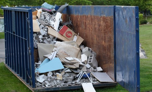 Secure data destruction in office clearance process