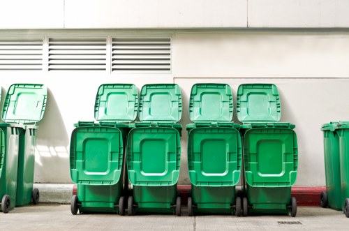 Satisfied business clients using our waste removal services